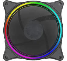 Вентилятор для корпуса Bloody BD-CF120ARGB3 ARGB 120х120x25 черный 4-pin 27дБ (BD-CF120ARGB3-BK) Ret