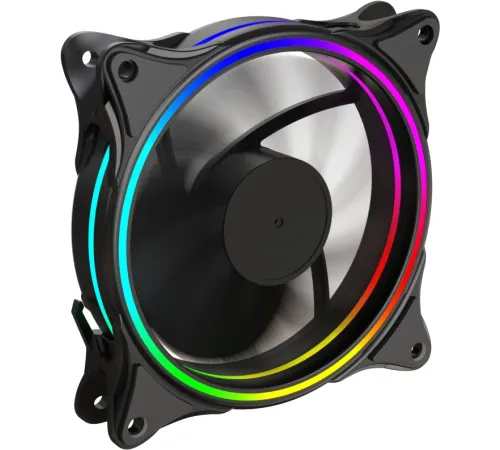 Вентилятор для корпуса Bloody BD-CF120ARGB3 ARGB 120х120x25 черный 4-pin 27дБ (BD-CF120ARGB3-BK) Ret Вентилятор для корпуса Bloody BD-CF120ARGB3 ARGB 120х120x25 черный 4-pin 27дБ (BD-CF120ARGB3-BK) Ret