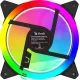 Вентилятор для корпуса Bloody BD-CF120ARGB4 ARGB 120х120x25 черный 4-pin 27дБ (BD-CF120ARGB4-BK) Ret