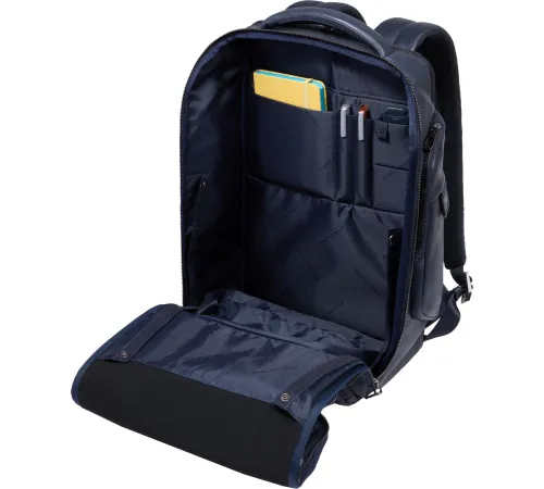 Рюкзак мужской Piquadro Cronus CA6689S134/BLU синий кожа Рюкзак мужской Piquadro Cronus CA6689S134/BLU синий кожа
