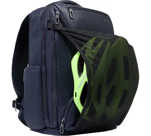 Рюкзак мужской Piquadro Cronus CA6690S134BM/BLU синий кожа Рюкзак мужской Piquadro Cronus CA6690S134BM/BLU синий кожа