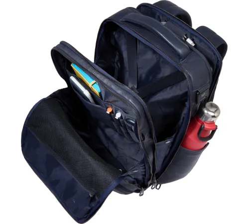 Рюкзак мужской Piquadro Cronus CA6690S134BM/BLU синий кожа Рюкзак мужской Piquadro Cronus CA6690S134BM/BLU синий кожа
