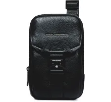 Чехол для смартфона Piquadro Than AC6546S135R/N черный натур.кожа