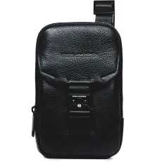 Чехол для смартфона Piquadro Than AC6546S135R/N черный натур.кожа
