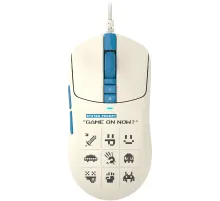 Мышь A4Tech Bloody W72 Ultra Pixels Blue рисунок/бежевый/голубой оптическая (20000dpi) USB