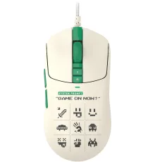 Мышь A4Tech Bloody W72 Ultra Pixels Green рисунок/бежевый/зеленый оптическая (20000dpi) USB (7but)