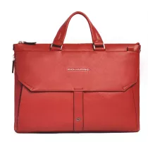 Деловая сумка женская Piquadro Than CA4021S135/AR с отделением для ноутбука терракотовый натур.кожа