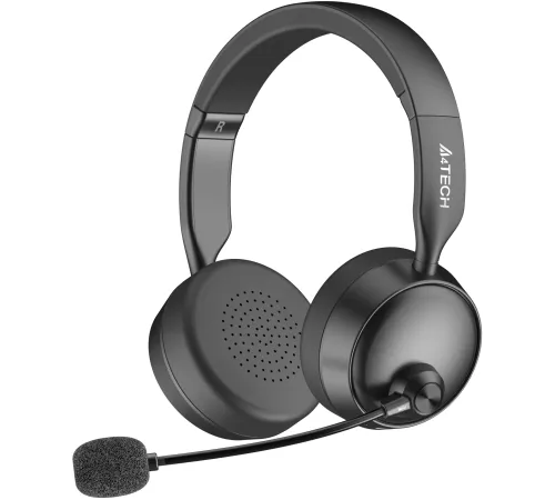 Наушники с микрофоном A4Tech BH235 черный мониторные BT оголовье