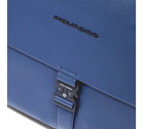 Деловая сумка Piquadro Than CA4021S135/BLU с отделением для ноутбука синий натур.кожа Деловая сумка Piquadro Than CA4021S135/BLU с отделением для ноутбука синий натур.кожа