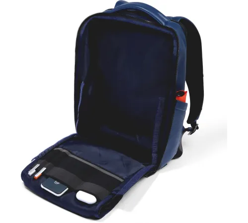 Рюкзак Piquadro Than CA6611S135/BLU синий кожа Рюкзак Piquadro Than CA6611S135/BLU синий кожа