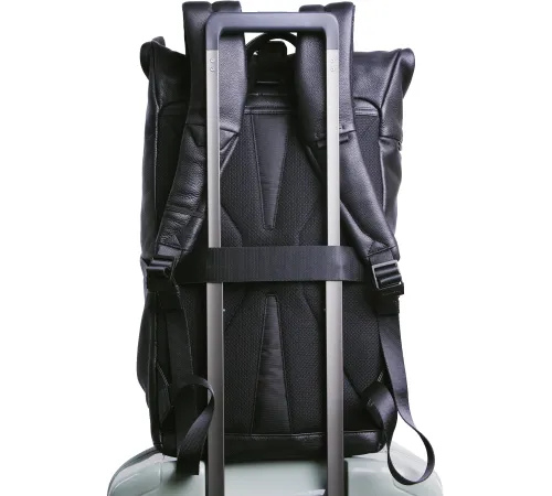 Рюкзак Piquadro Than CA6612S135/N роллтоп черный кожа Рюкзак Piquadro Than CA6612S135/N роллтоп черный кожа
