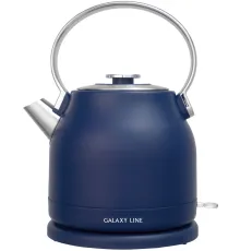 Чайник электрический Galaxy GL 0334 1.5л. 2200Вт синий корпус: металл (7010103340)