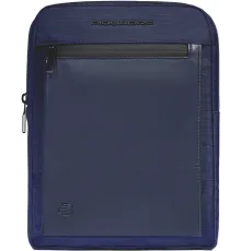 Сумка мужская Piquadro Orion CA1816S136/BLU синий ткань/натур.кожа