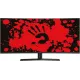 Монитор Bloody 34" MN340W черный VA LED 1ms 16:9 HDMI M/M матовая HAS Piv 300cd 178гр/178гр 2560x1440 180Hz FreeSync DP 2K USB 5.1кг