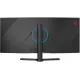 Монитор Bloody 34" MN340W черный VA LED 1ms 16:9 HDMI M/M матовая HAS Piv 300cd 178гр/178гр 2560x1440 180Hz FreeSync DP 2K USB 5.1кг