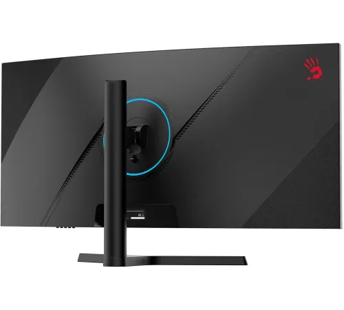 Монитор Bloody 34" MN340W черный VA LED 1ms 16:9 HDMI M/M матовая HAS Piv 300cd 178гр/178гр 2560x1440 180Hz FreeSync DP 2K USB 5.1кг