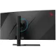 Монитор Bloody 34" MN340W черный VA LED 1ms 16:9 HDMI M/M матовая HAS Piv 300cd 178гр/178гр 2560x1440 180Hz FreeSync DP 2K USB 5.1кг