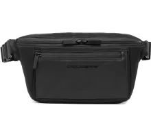 Сумка на пояс Piquadro Orion CA2174S136/N черный ткань/натур.кожа