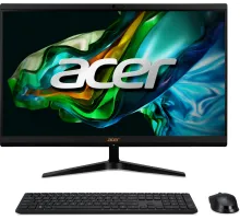 Моноблок Acer Aspire C24-1800 23.8" Full HD i5 1334U (1.3) 16Gb SSD512Gb UHDG CR Eshell GbitEth WiFi BT 65W клавиатура мышь Cam черный 1920x1080