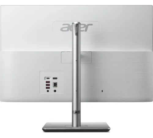 Моноблок Acer Aspire C24-195ES 23.8" Full HD Core Ultra 5 125U (3.6) 8Gb SSD512Gb UHDG CR Eshell GbitEth WiFi BT 180W клавиатура мышь Cam серебристый 1920x1080