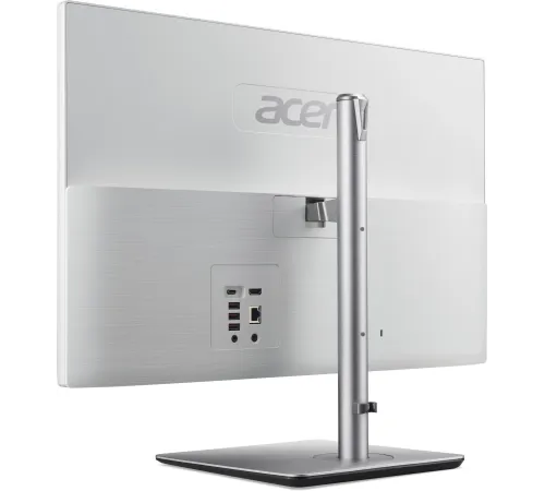 Моноблок Acer Aspire C24-195ES 23.8" Full HD Core Ultra 5 125U (3.6) 8Gb SSD512Gb UHDG CR Eshell GbitEth WiFi BT 180W клавиатура мышь Cam серебристый 1920x1080