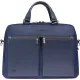 Деловая сумка Piquadro Orion CA6623S136/BLU с отделением для ноутбука синий ткань/натур.кожа