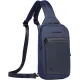 Рюкзак слинг мужской Piquadro Orion CA6625S136/BLU синий ткань/натур.кожа