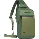 Рюкзак слинг мужской Piquadro Orion CA6625S136/VE хаки ткань/натур.кожа