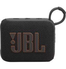 Колонка портативная JBL GO 4, 4.2Вт, черный [jblgo4blk]