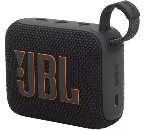 Колонка портативная JBL GO 4, 4.2Вт, черный [jblgo4blk]
