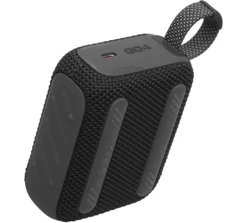 Колонка портативная JBL GO 4, 4.2Вт, черный [jblgo4blk]