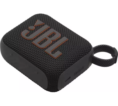 Колонка портативная JBL GO 4, 4.2Вт, черный [jblgo4blk]