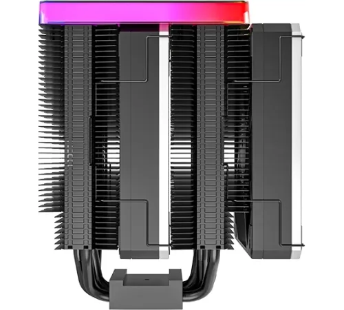 Устройство охлаждения(кулер) MONTECH Metal DT24 Premium ARGB Soc-AM5/AM4/1151/1200/1700 4-pin Al+Cu 270W 1600gr Ret