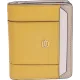 Кошелек женский Piquadro Circle PD6660W92R/GBE шафрановый/бежевый натур.кожа