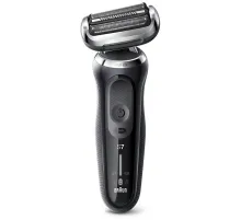 Бритва сетчатая Braun Series 7 71-N1000S реж.эл.:3 питан.:аккум. черный