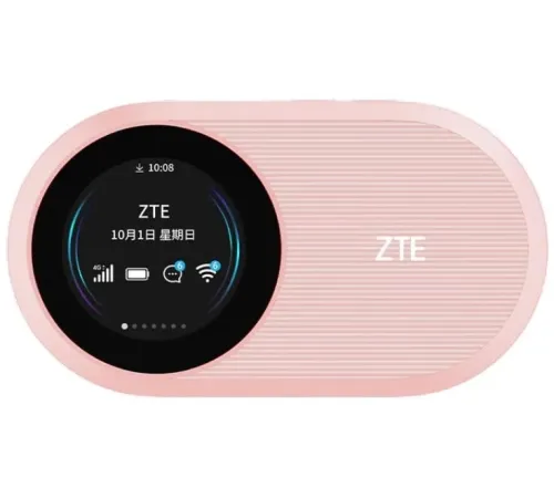Модем 3G/4G ZTE U10s Pro USB Wi-Fi VPN Firewall +Router внешний розовый