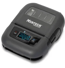 Термопринтер Mertech ALPHA (4596) 203dpi 80мм/с/USB/Wi-Fi/BT для печ.накл. серый