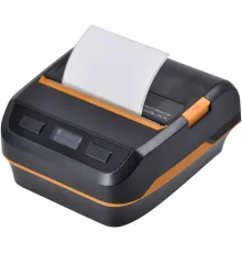Термопринтер Mertech DELTA (4603) 203dpi 75мм/с/USB/BT для печ.накл. серый