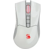 Мышь A4Tech Bloody R90 Plus белый оптическая (5000dpi) беспроводная USB (8but)