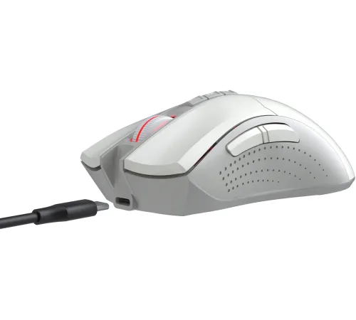Мышь A4Tech Bloody R90 Plus белый оптическая (5000dpi) беспроводная USB (8but) Мышь A4Tech Bloody R90 Plus белый оптическая (5000dpi) беспроводная USB (8but)