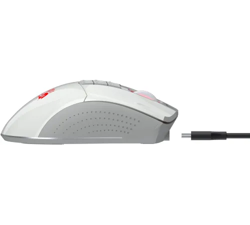 Мышь A4Tech Bloody R90 Plus белый оптическая (5000dpi) беспроводная USB (8but) Мышь A4Tech Bloody R90 Plus белый оптическая (5000dpi) беспроводная USB (8but)