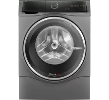 Стиральная машина Bosch Serie 8 WNC254ARSN пан.англ. класс: D загр.фронтальная макс.:10.5кг (с сушкой) серый