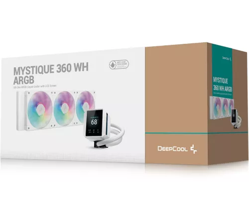 Система жидкостного охлаждения для процессора DeepCool Mystique 360 WH ARGB (R-LX360-WHDSNMCP-G-1)