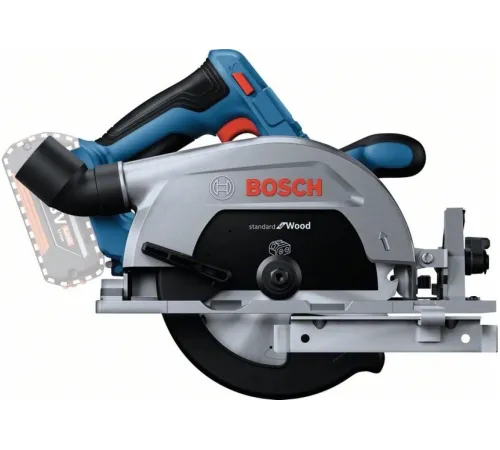 Циркулярная пила (дисковая) Bosch GKS 185-LI без АКБ и ЗУ (ручная) (06016C1221)