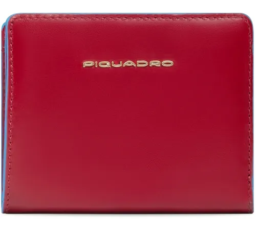 Кошелек женский Piquadro Blue Square PD6660B2R/R красный Кошелек женский Piquadro Blue Square PD6660B2R/R красный
