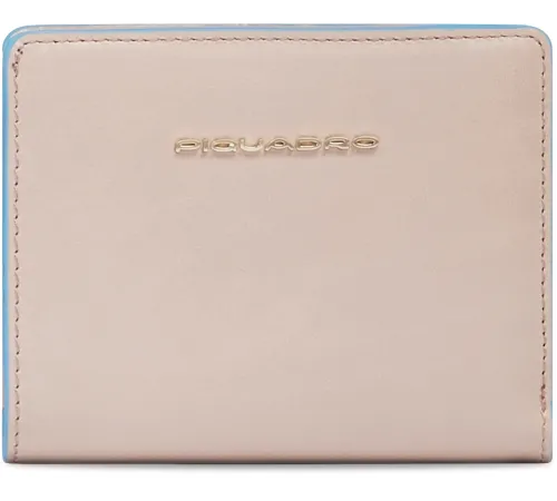 Кошелек женский Piquadro Blue Square PD6660B2R/RO2 пудровый натур.кожа Кошелек женский Piquadro Blue Square PD6660B2R/RO2 пудровый натур.кожа