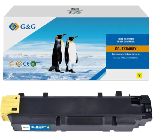 Картридж лазерный G&G GG-TK5405Y TK-5405 Y желтый (10000стр.) для Kyocera TASKalfa MA3500ci Картридж лазерный G&G GG-TK5405Y TK-5405 Y желтый (10000стр.) для Kyocera TASKalfa MA3500ci