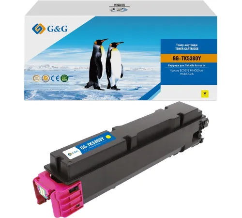 Картридж лазерный G&G GG-TK5380Y TK-5380Y желтый (10000стр.) для Kyocera ECOSYS PA4000cx/MA4000cifx Картридж лазерный G&G GG-TK5380Y TK-5380Y желтый (10000стр.) для Kyocera ECOSYS PA4000cx/MA4000cifx