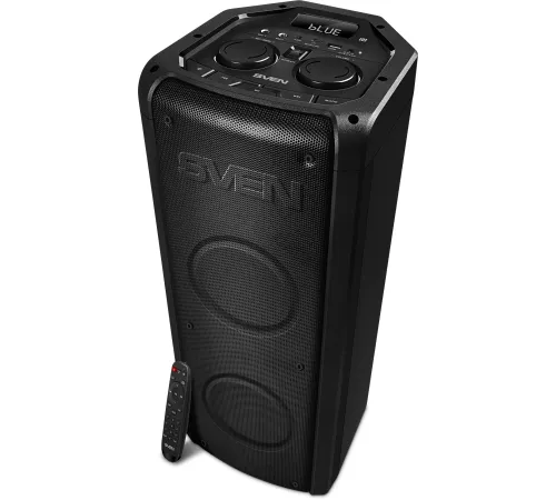 Колонка порт. Sven АС PS-710 черный 100W 1.0 BT/3.5Jack 10м 4400mAh
