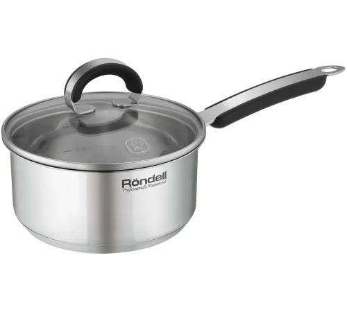 Ковш Rondell Brando RDS-1803 1.3л. d=16см (с крышкой)